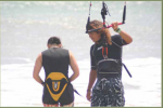 Espagnol et kitesurf à Manta en Equateur