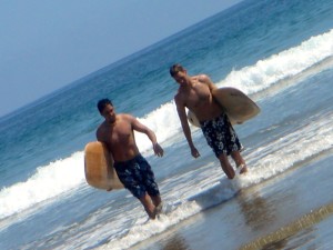 Surf et espagnol Equateur