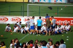 Camp de soccer Barcelone En Espagne